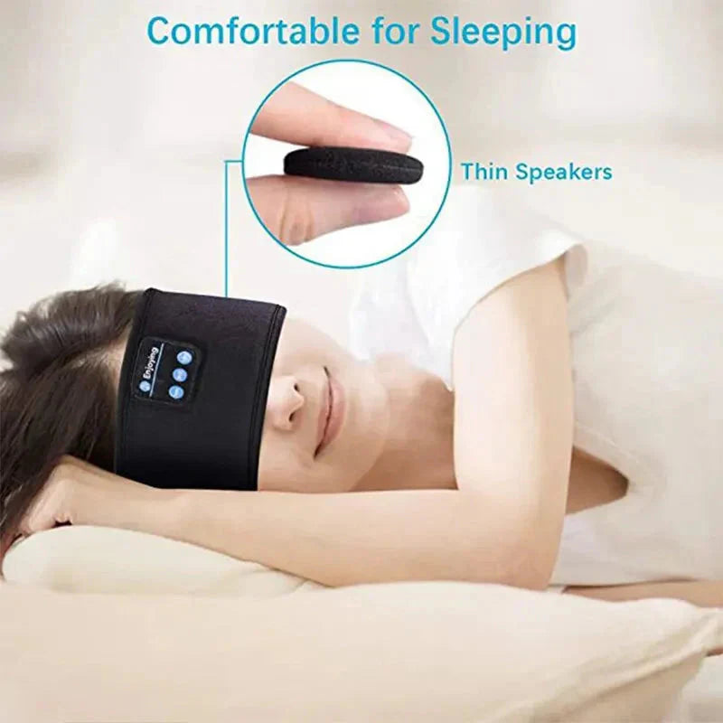 Thin speakers inside the DreamSide headband